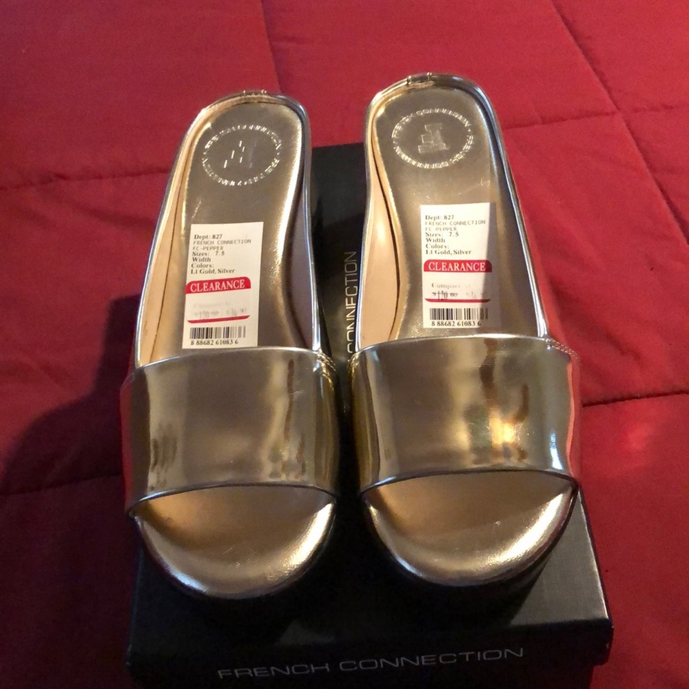 French Connection Sandal Slides